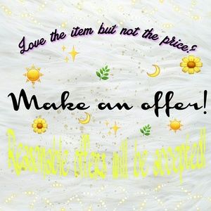 ✨ Throw Me an Offer ✨